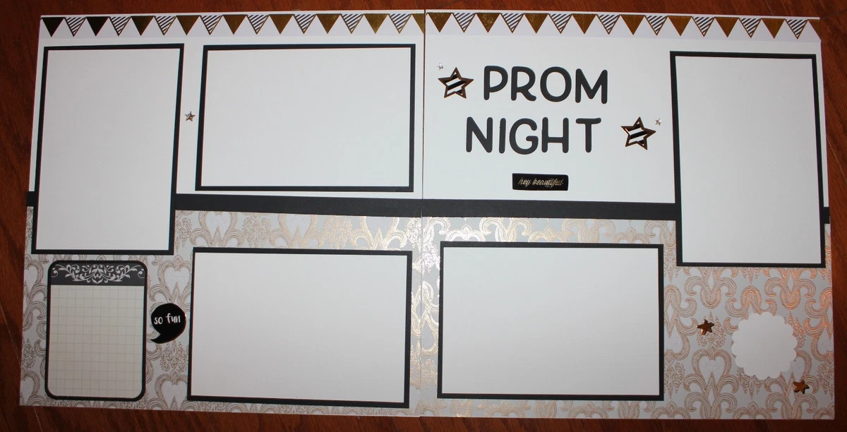 Scrapbooking Pre-Made Premade Scrapbook Pages for sale | eBay