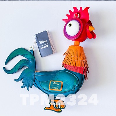 2025 Disney Parks Moana Hei Hei Loungefly Crossbody Bag New