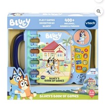 Learning Book Vtech Bluey Bluey's Book of Games Baby and Toddler Toys