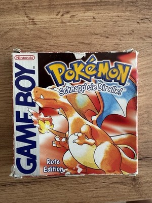 Nintendo Game Boy Classic Color Pokémon Rote Edition OVP Original