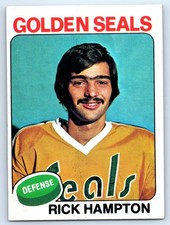 1975-76 Topps #65 Rick Hampton California Golden Seals