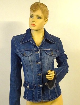 Vintage Early 2000's SASS & BIDE Funky Thompson' Fitted Denim Jacket - Size 10 -