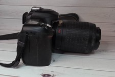 Nikon D50 Digital SLR Camera NIKKOR 55-200 Lense Kit - WORKS
