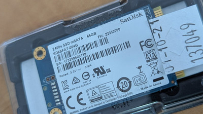 SanDisk Z400s 64GB SSD mSATA 64GB Sandisk SD8SFAT-064G