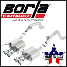 Borla 11881 Atak 2 Axle-back Exhaust System For 2014-2019 Chevy Corvette 6.2l Borla 11881 Atak 2 Axle-back Exhaust System For 2014-2019 Chevy Corvette 6.2l