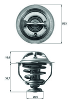 Thermostat KüHlmittel FüR Audi Vw A4 Allroad B8 B6 Cabriolet Avant A5 Sportback