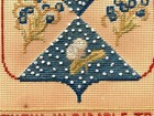 Beaded FAITHFUL IN SIMPLE TRUTH Paper Punch Motto Sampler unique — photo 8