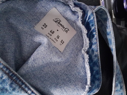 Women's Size 20 Denim Dress In Lovely Cond - Picture 3 of 3