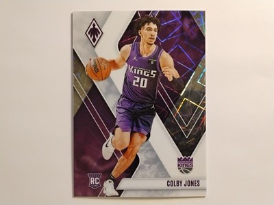 2023-24 Panini Phoenix #277 Colby Jones (RC) White Lazer Phoenix /150