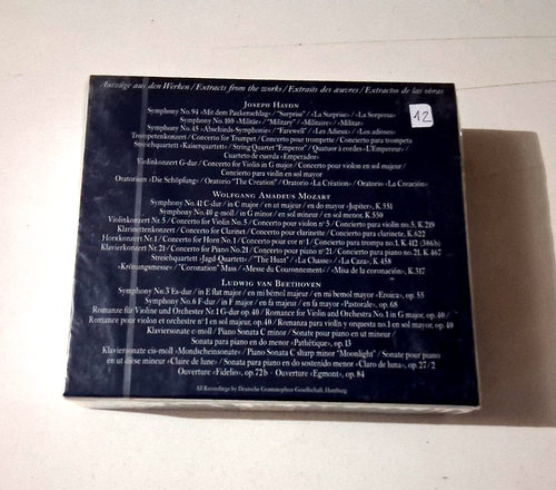 CD "FESTIVAL CLASSIQUE HAYDN MOZART BEETHOVEN" 3CD PRECINTADO SEALED CD 31 3239 - Picture 2 of 2