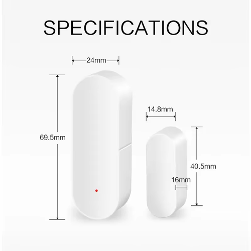 Tuya Smart Wifi Zigbee Door Sensor Smart Home Open Close Detector ...