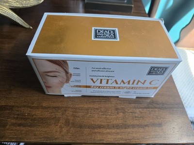 Dead Sea Collection Vitamin C Day Night Cream Set 1.69oz Brightening Moisturizer