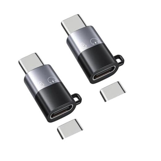 for DJI Mic 3/Mic 2/Mic Mini Mobile Phone Adapters,USB C to ports 2 Pack