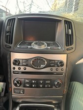 2010 Infiniti G37s Climate Control Navi Screen Info Controls
