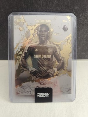 Topps Total Football 25/26 Didier Drogba Aeternus /99 Chelsea Legend