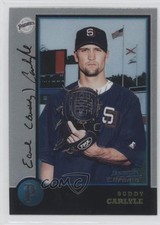 1998 Bowman Chrome Buddy Carlyle #315 0c0
