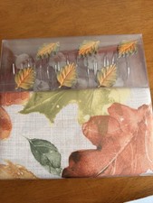 Fall Shower Curtain Leave Shower Curtain Set