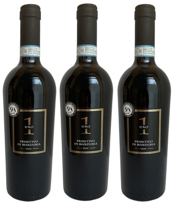 Uno Primitivo di Manduria DOC (3 x 0,75 l)