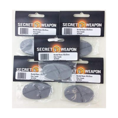 SWM Mini Base 60x35mm Beveled Base - Alien Temple (5-Pack) Pack New | eBay