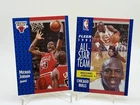 Michael Jordan 2 Card Lot 1991-92 Fleer #29 & #211 Free Shipping H6