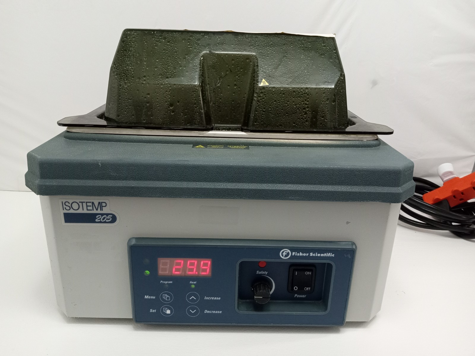 Fisher Scientific ISOTEMP 205 Digital Water Bath 15-462-5 w/ Lid $25 SHIPPING