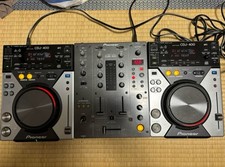 DJ Set Pioneer CDJ-400 + Pioneer Mixer DJM-400 Used