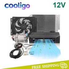 Cooligo 12v Cooling Only Air Conditioner Under Dash Electric Car Ac Kit Cooligo 12v Cooling Only Air Conditioner Under Dash Electric Car Ac Kit