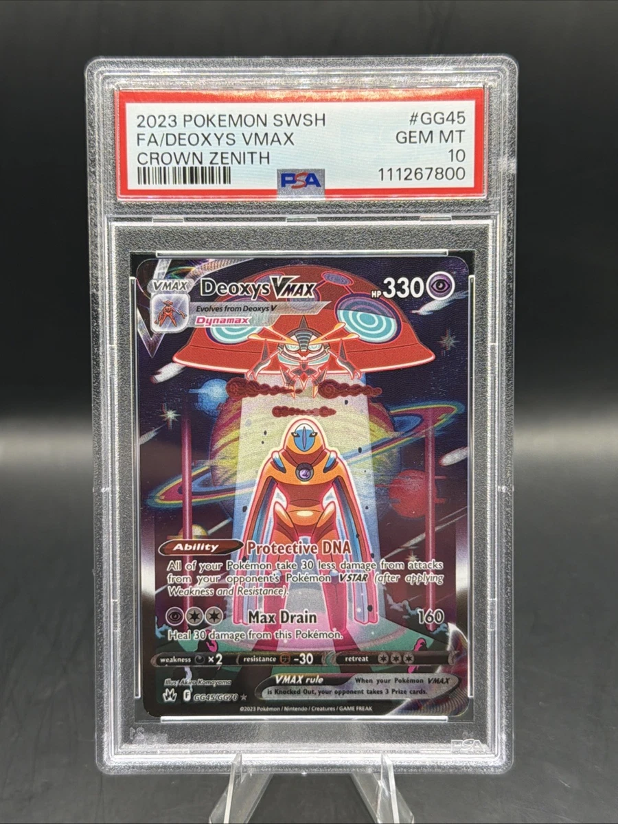 Deoxys VMAX Pokémon TCG Cards for sale | eBay