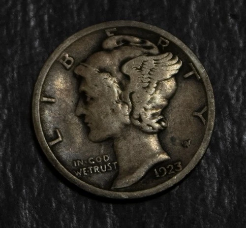 1923  Mercury Dime Fine Lot F 902