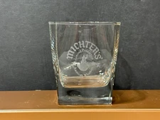 Michter's Limited Production American Whiskeys Etched Rocks Glass