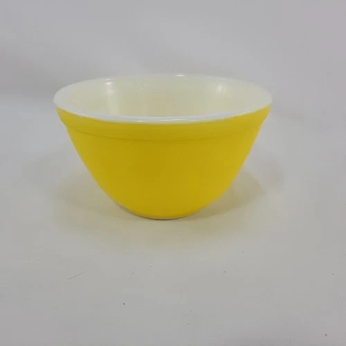 Pyrex Citrus Yellow Mixing Nesting Bowl 1 1/2 Pint - 401