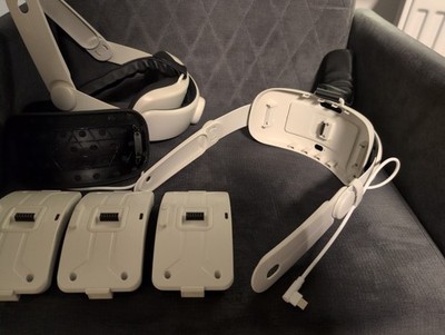 Zybervr Quest 3 2x Headstrap + 3 Akkus