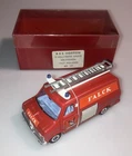 (T1)  Vintage Dinky Toy 410  Bedford Fire Van FALCK  factory painted private run