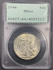 Photo of a 1946-P Walking Liberty Half Dollar from an eBay listing that sold on Jul 22, 2026