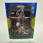 2022 Panini Prizm Basketball Choice Blue Yellow and Green Anthony Edwards #56 PSA 9