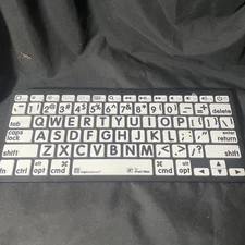 Logickeyboard LargePrint Bluetooth Wireless Mini Keyboard