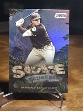2025 Topps Stadium Club Manny Machado Savage Sluggers #SS-17 San Diego Padres