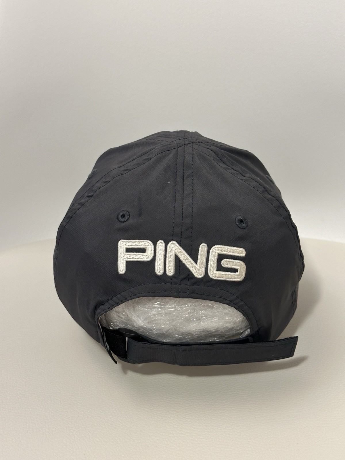 PING Strapback Baseball Cap Gray One Size Adjusta… - image 5
