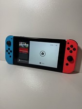 Nintendo Switch Console Neon blue and red- Working Read Description