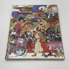 CAPCOM Design Works Art Illustration Book Kinu Nishimura Street Fighters Rockman