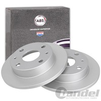 2X A.B.S. Bremsscheiben 211Mm Vorne Passend FüR Daihatsu Cuore Trevis Yrv