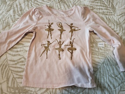 EPIC THREADS GIRLS 4T LONG SLEEVE SHIRT BALLET