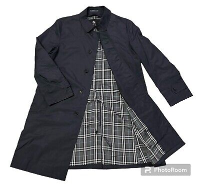 Great Condition Burberry BLACK LABEL JAPAN Navy Trench coat Great Condition Burberry BLACK LABEL JAPAN Navy Trench coat