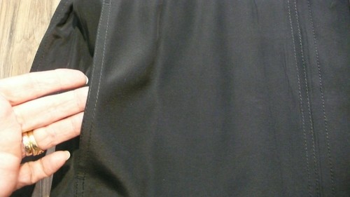 Diane Von Furstenberg PENNY MINI Black Silk Belted Shirt Dress Sz 8 - Picture 10 of 12