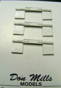 Ruote Posteriori Alcoa 5 Fori Scala 1/32 Per Modellismo – Don Mills – Non Dipinte