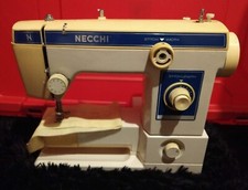 NECCHI 1001 METAL FREE ARM SEWING MACHINE - F...