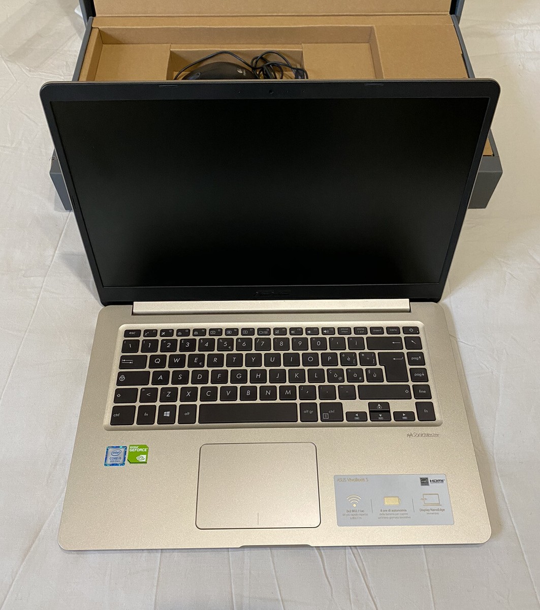 ASUS Vivobook S15 X510UF-BR529T 476GB Ram 8GB Intel CORE i5 8th