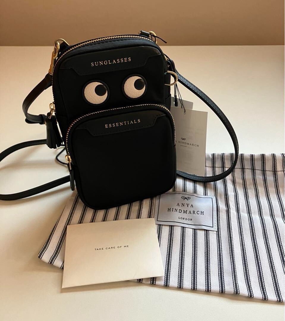 関税送料無料【Anya Hindmarch】Essentials Eyes crossbody bag Eyes Cross-body | Anya Hindmarch US