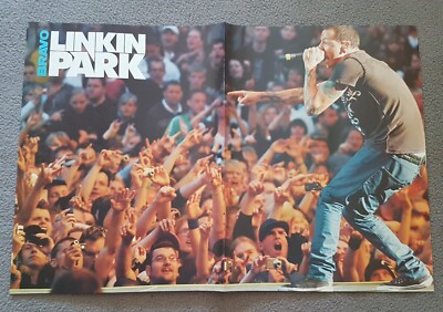 Rare Linkin Park (Chester Bennington)/Vanessa Hudgens full double paged poster