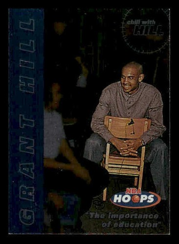 Grant Hill #8 1997 Hoops Chill With Hill card